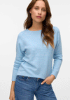 Vero Moda Doffy  Round Neck Jumper, Blue