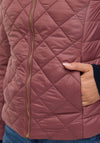 Vero Moda Melisa Quilted Short Jacket, Pink