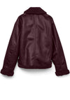 Vero Moda Virginia Aviator Jacket, Wine