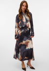 Vero Moda Joa Printed Slip Skirt, Multi-Coloured
