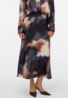 Vero Moda Joa Printed Slip Skirt, Multi-Coloured