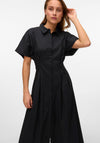 Vero Moda Friba Short Sleeve Shirt Dress, Black
