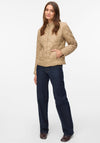 Vero Moda Melisa Quilted Short Jacket, Beige