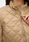 Vero Moda Melisa Quilted Short Jacket, Beige