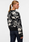 Vero Moda Kaila Patterned Knit Jumper, Black