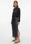 Vero Moda Haisley Lace Trim Midi Skirt, Aspen