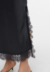 Vero Moda Haisley Lace Trim Midi Skirt, Aspen