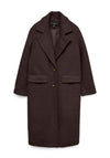 Vero Moda Anny Jolie Long Coat, Brown