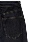 Vero Moda Alliso Rose Belted Wid Leg Jeans, Dark Blue