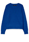 Vero Moda Aries Cable Knit Jumper, Blue