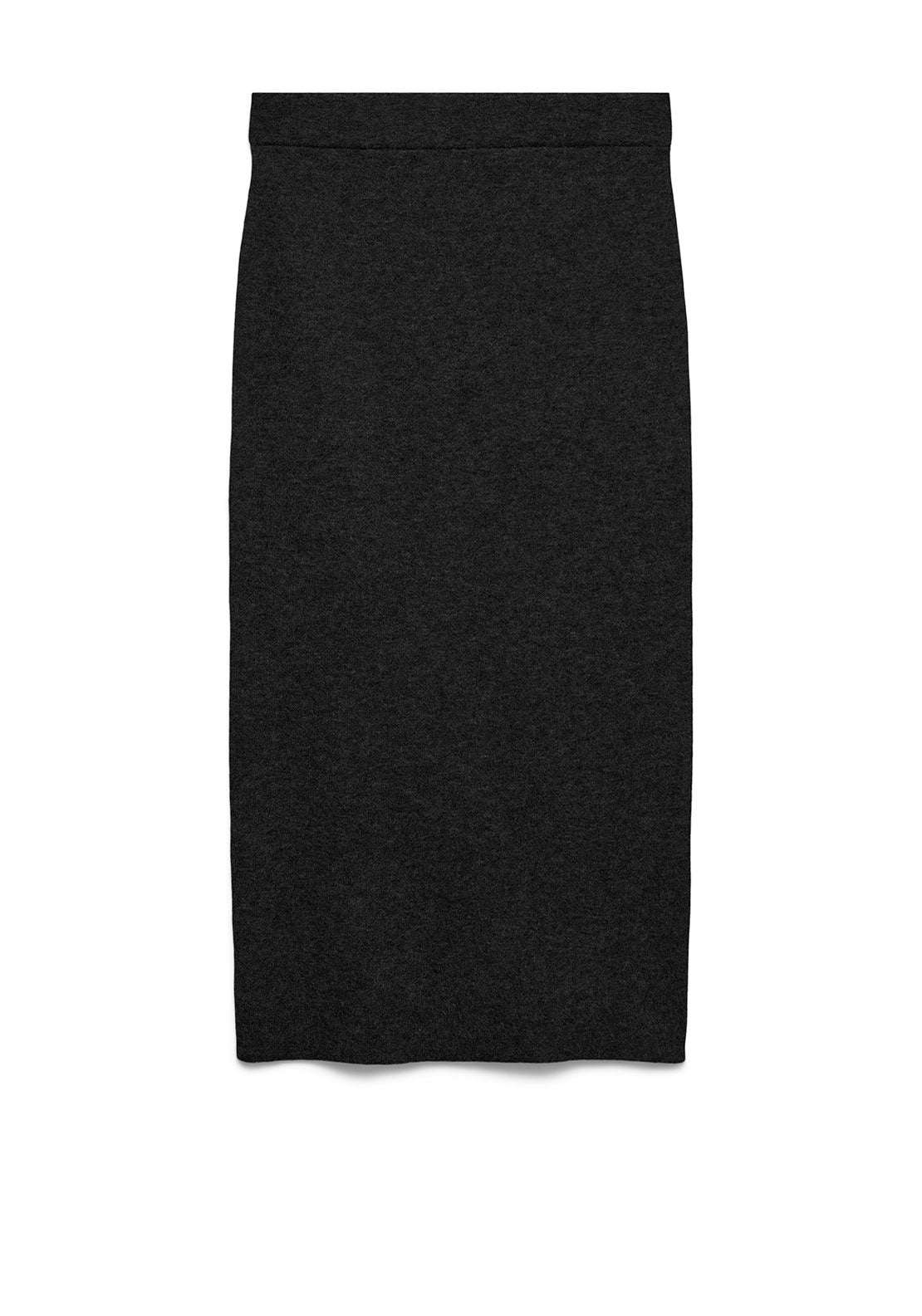Vero Moda Brisa Knit Midi Skirt, Black