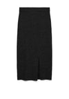 Vero Moda Brisa Knit Midi Skirt, Black