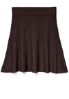 Vero Moda Macy Knit Mini Skirt, Brown