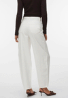 Vero Moda Billie High Rise Barrel Jeans, Bright White