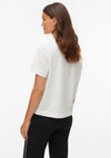 Vero Moda Thea Graphic Print Cotton T-Shirt, White
