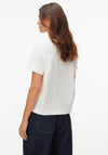 Vero Moda Thea Graphic Print Cotton T-Shirt, White