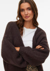Vero Moda Maybe Open Knitted Cardigan, Brown