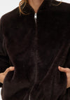 Vero Moda Sonjaliga Faux Fur Short Jacket, Brown