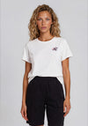 Vero Moda Lilah Embroidered Detail T-Shirt, White
