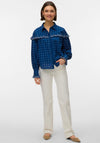 Vero Moda Clarence Embroidered Shirt, Blue