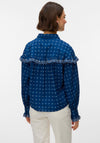 Vero Moda Clarence Embroidered Shirt, Blue