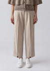 Vero Moda Michell Barrel Leg Trousers, Beige