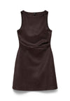 Vero Moda Birka Sleeveless Mini Dress, Brown