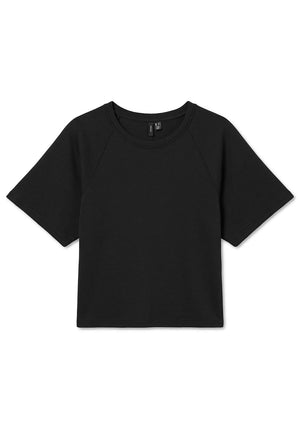 Vero Moda Hali Basic Short Sleeve T-Shirt, Black
