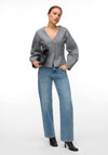 Vero Moda Kleo Barrel Sleeve Cardigan, Grey
