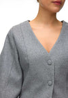 Vero Moda Kleo Barrel Sleeve Cardigan, Grey