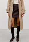 Vero Moda Allison High Waist Short Skirt, Brown