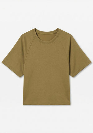 Vero Moda Hali Basic Short Sleeve T-Shirt, Green