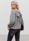 Vero Moda Dacey Knit with Back Detail Jumper, Grey