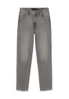 Vero Moda Nickie High Rise Mom Jeans, Medium Grey