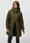Vero Moda Hayle-Mia Quilted Jacket, Green