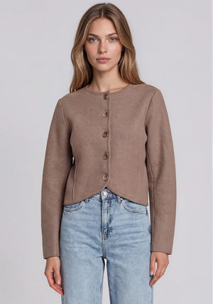 Vero Moda Bergamo Fitted Cardigan, Beige