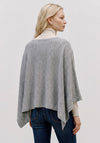 Vero Moda Isla Knit Cape, Grey