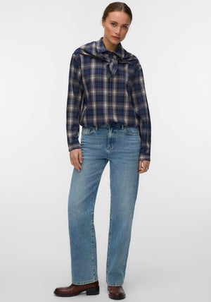 VMTILDA LS SCARF SHIRT WVN