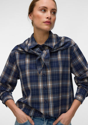 VMTILDA LS SCARF SHIRT WVN