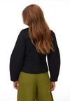 Vero Moda Kleo Barrel Sleeve Cardigan, Black