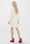 Vero Moda Nancy Funnel Neck Mini Jumper Dress, Birch
