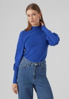 Vero Moda Holly Balloon Sleeve Sweater, Beaucoup Blue