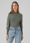 Vero Moda Holly Balloon Sleeve Sweater, Laurel Wreath