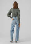 Vero Moda Holly Balloon Sleeve Sweater, Laurel Wreath