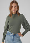 Vero Moda Holly Balloon Sleeve Sweater, Laurel Wreath