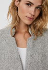 Vero Moda Brushed Katrine Jacket, Light Grey