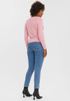 Vero Moda Doffy Knit Jumper, Powder Pink