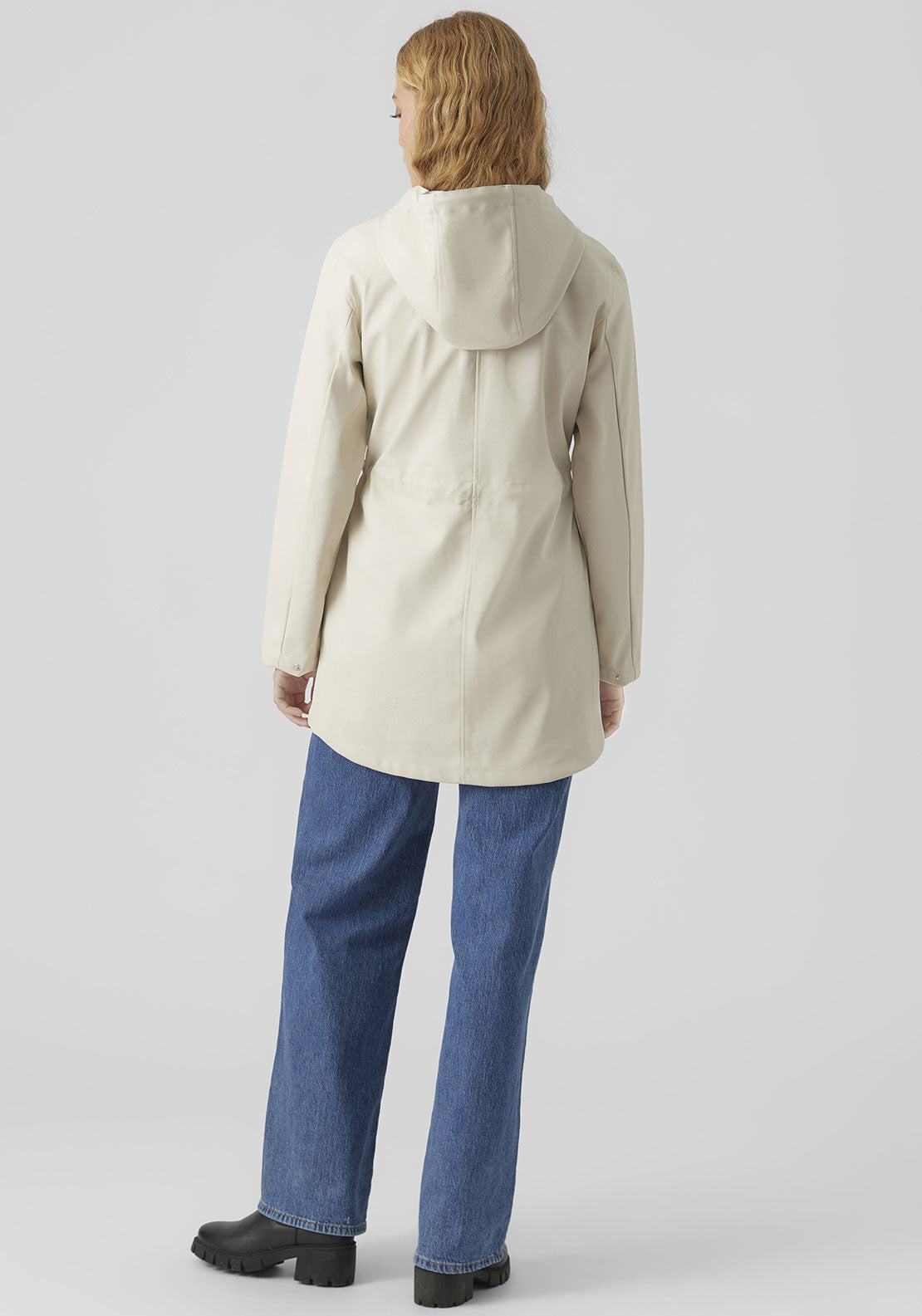 Vero Moda Malou Coated Jacket, Beige