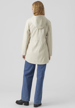 Vero Moda Malou Coated Jacket, Beige