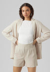 Vero Moda Vera Linen Blazer, Oatmeal